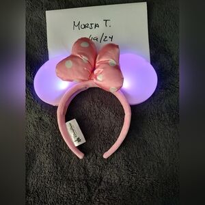 Disney Parks light up Pink Minnie Ears